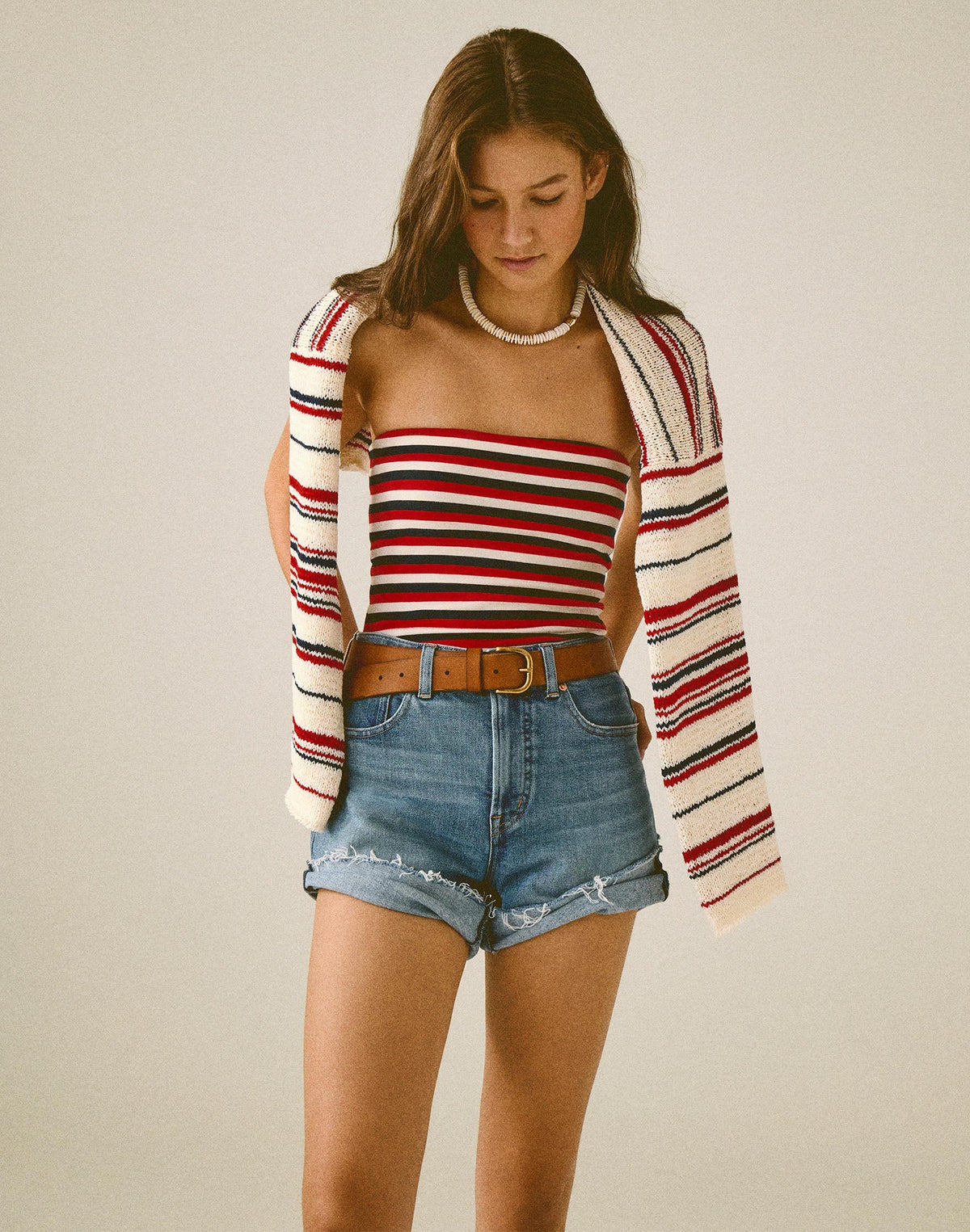 Madewell The Perfect Vintage Mid-Length Jean Short Midvale Wash