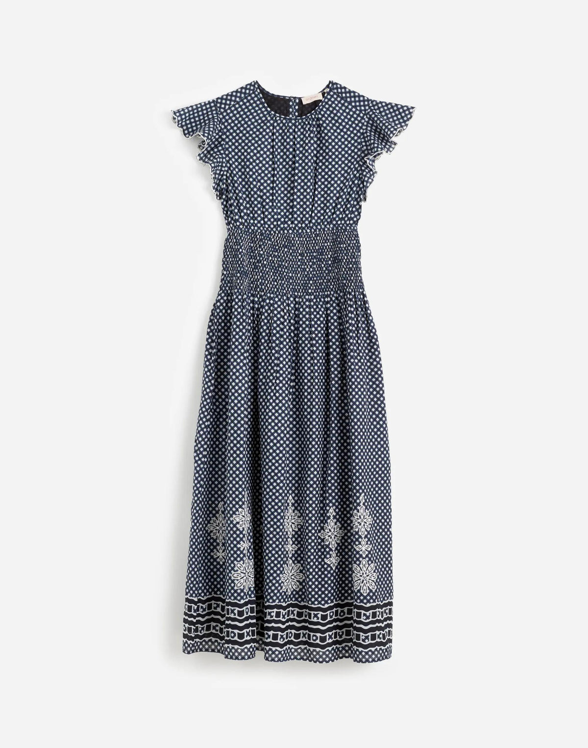 Madewell Banjanan Aurelia Maxi Dress Midnight Mid