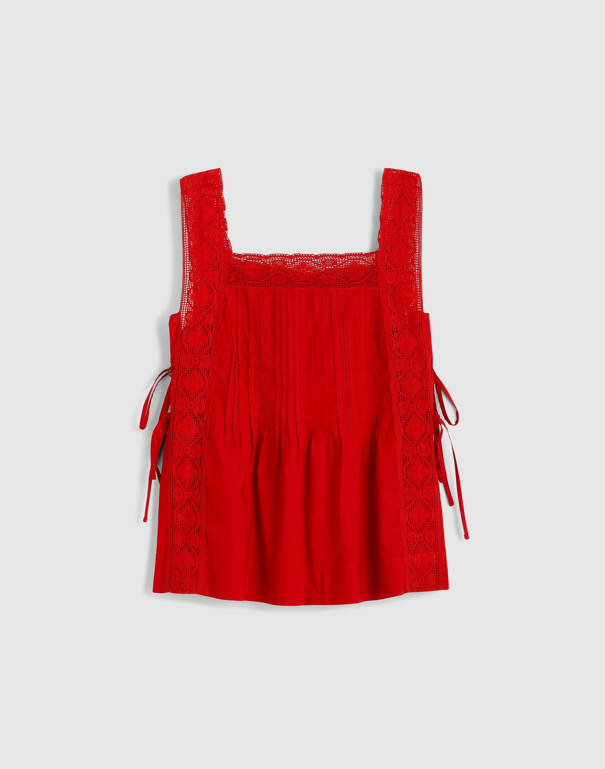 Madewell The Sophie Top Varsity Red