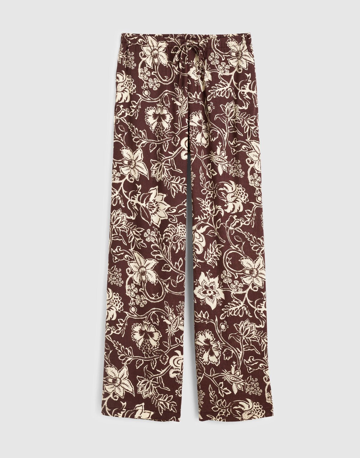 Madewell Pull-On Pants Dark Brown