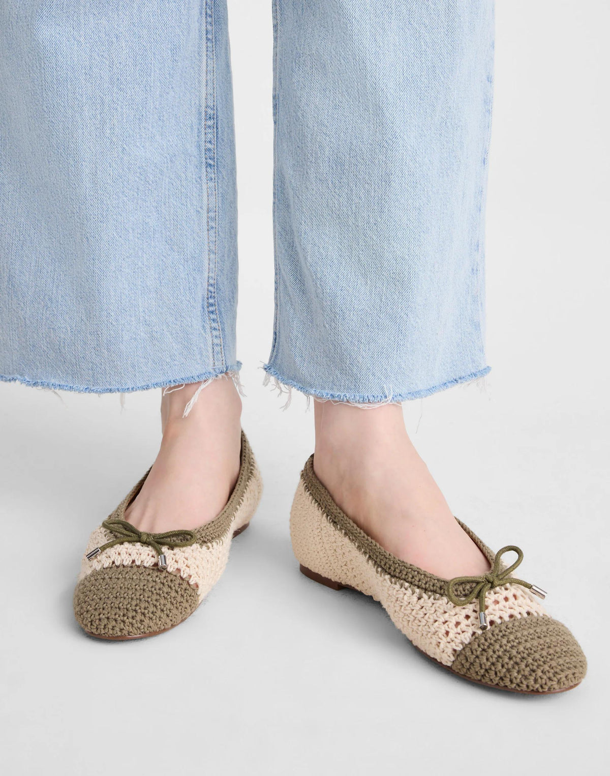 Madewell The Hester Flat Safari Khaki Multi