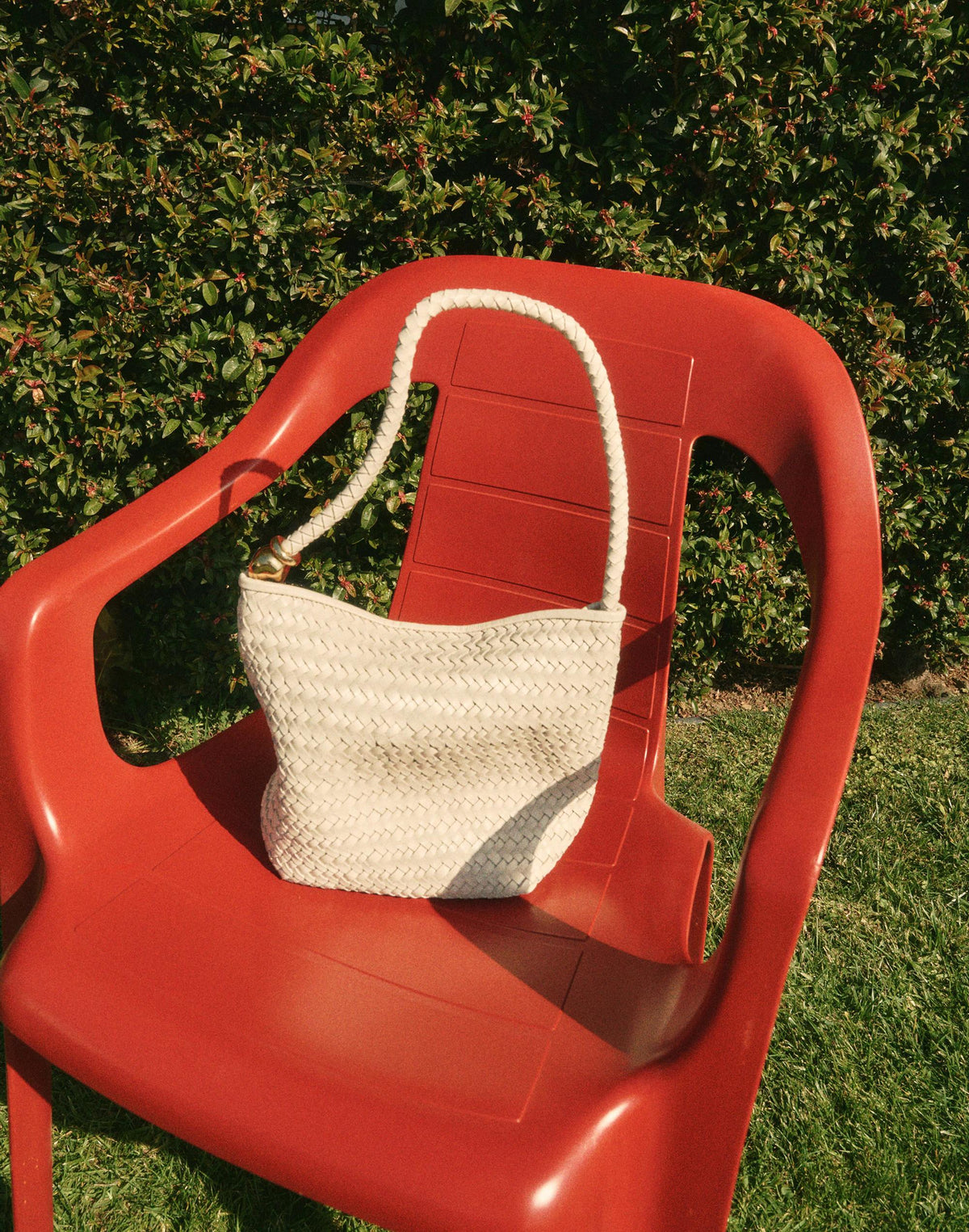 Madewell The Signature Woven Shoulder Bag Vintage Muslin