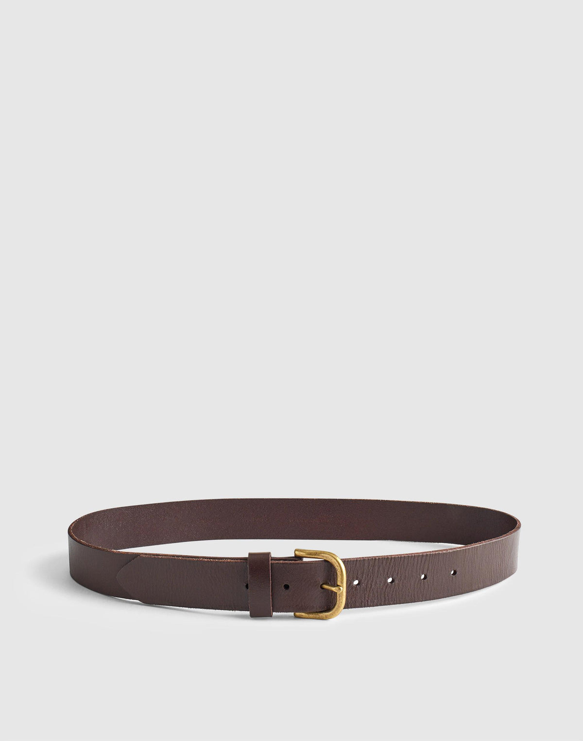 Madewell The Everyday Belt in Leather Coffee Bean
