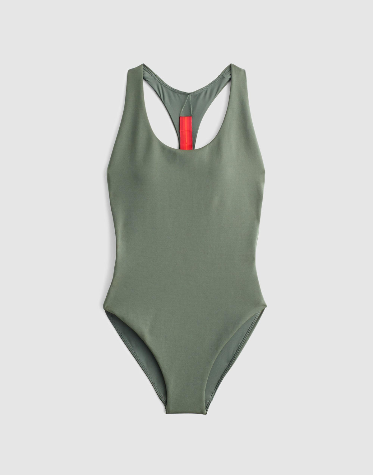 Madewell Left On Friday Fast Track One-Piece Swimsuit Agave
