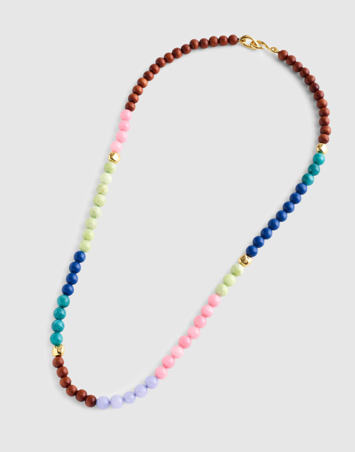 Madewell Madewell x Shopbop Semiprecious Beaded Necklace Classic Navy Multi