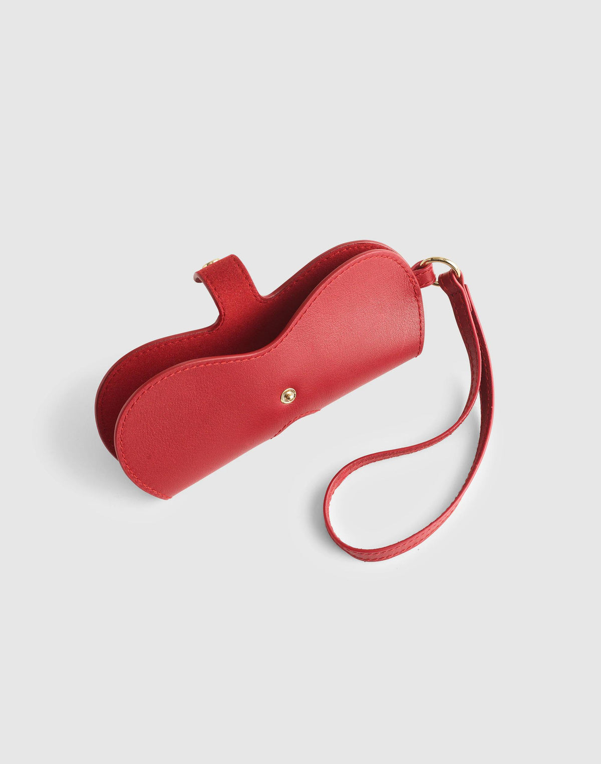 Madewell Sunglasses Case with Strap Scarlet