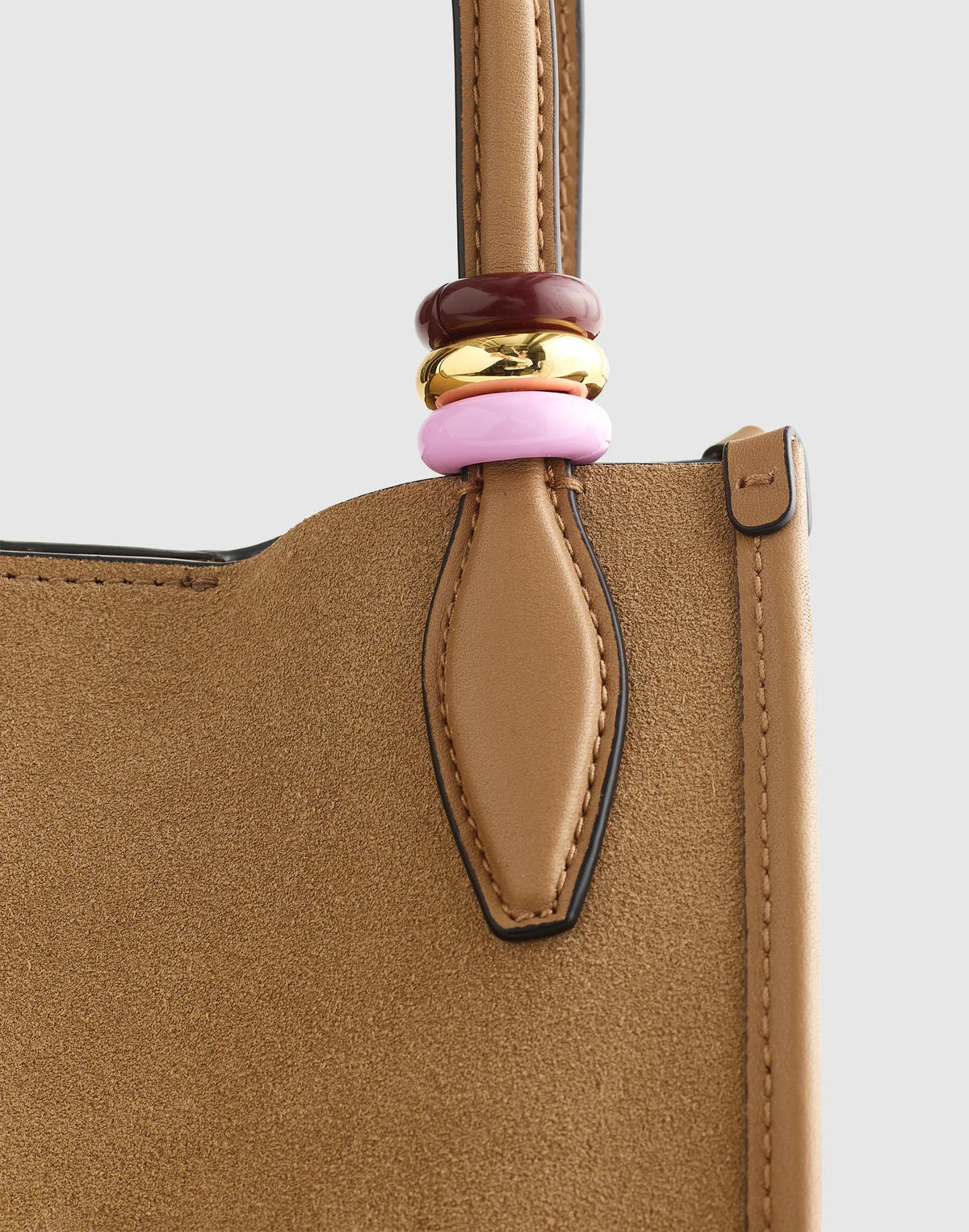 Madewell Donut Bead Clip Set Lavender Mist