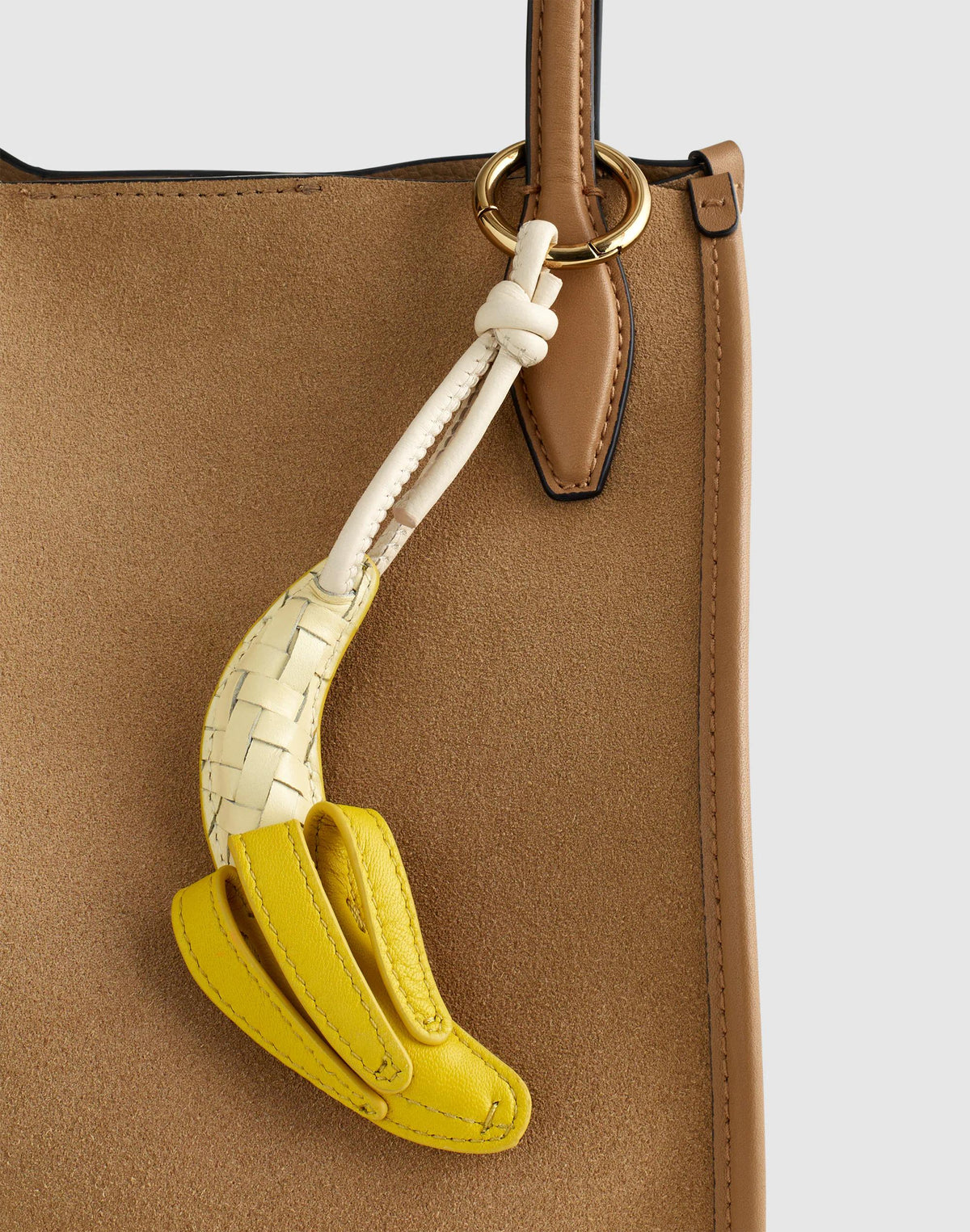 Madewell Woven Banana Bag Charm Banana