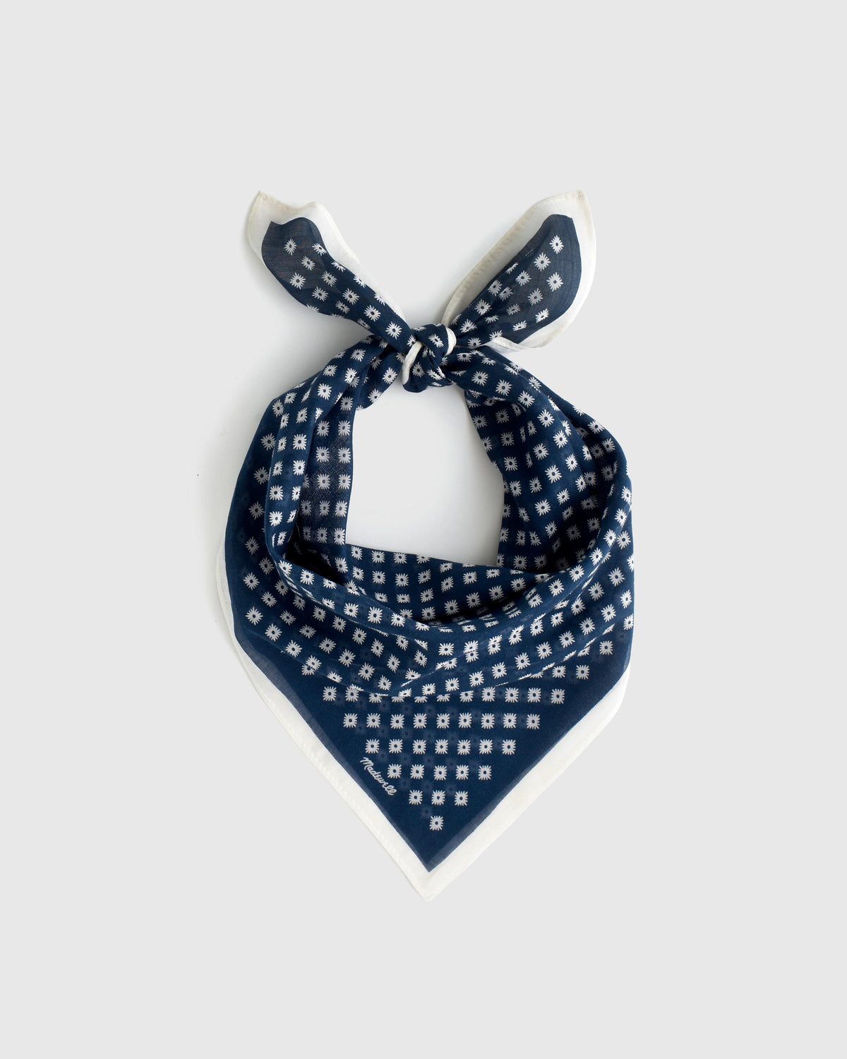 Madewell Organic Cotton Bandana Diamond Star Twilight