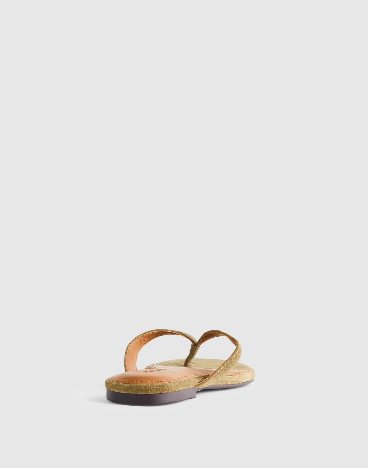 Madewell The Iggy Thong Sandal Safari Khaki