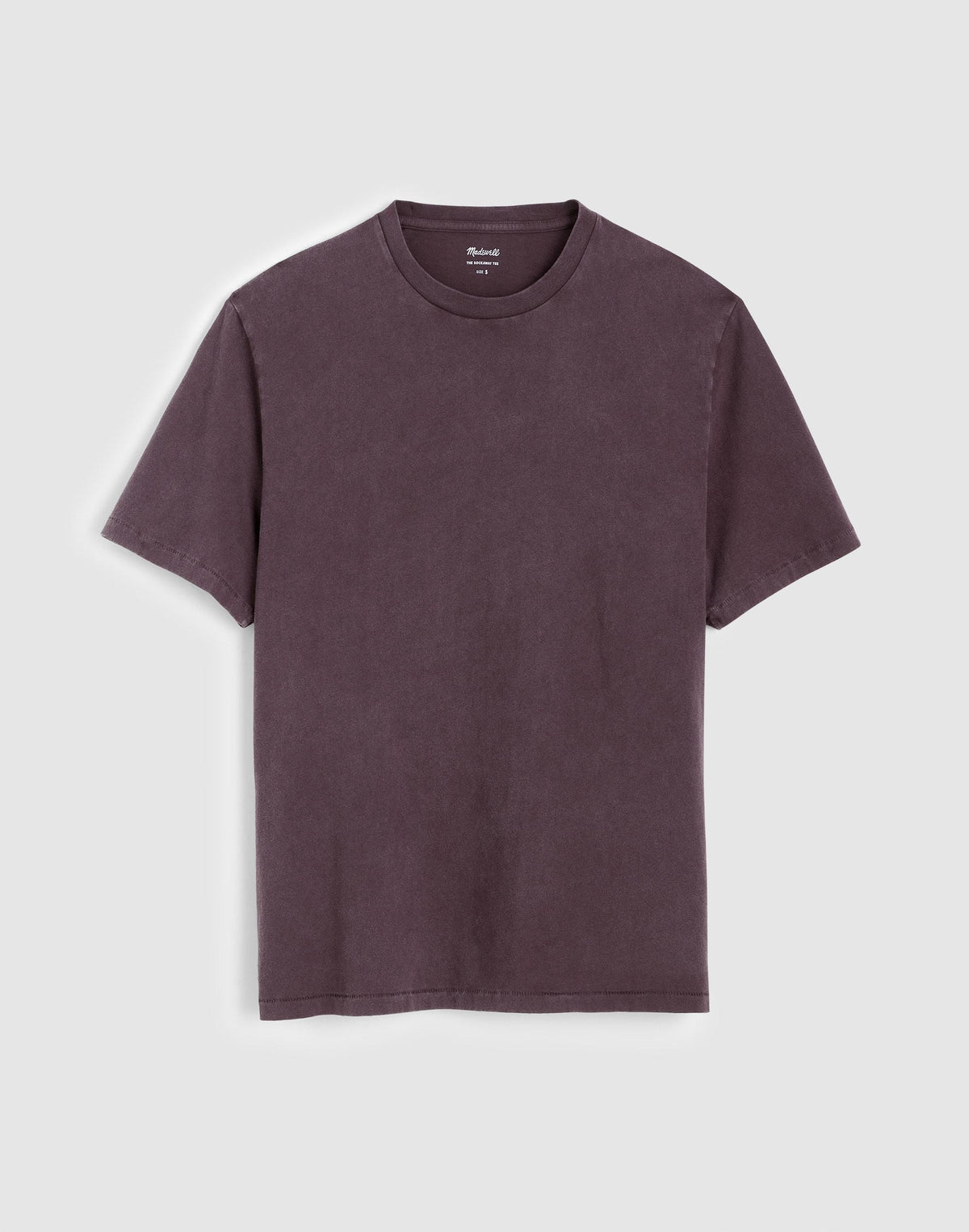 Madewell The Rockaway Tee Rum Raisin