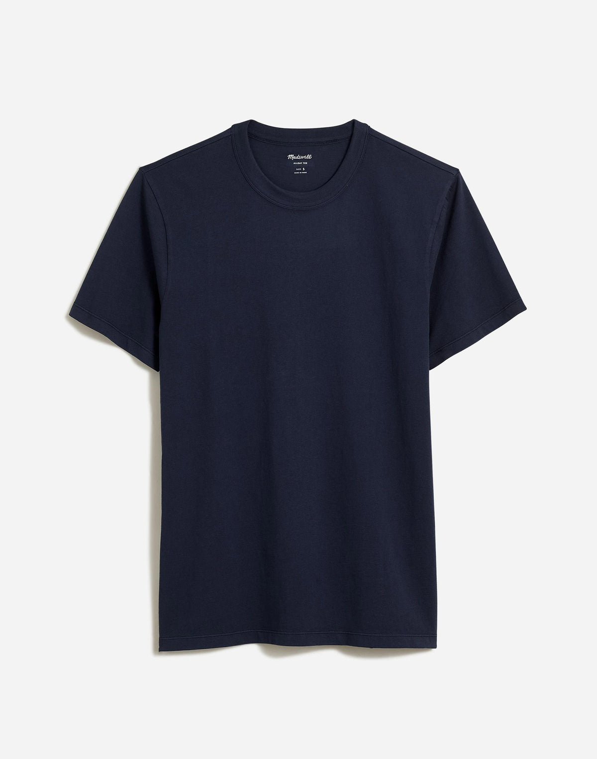Madewell Garment-Dyed Allday Crewneck Tee Twilight