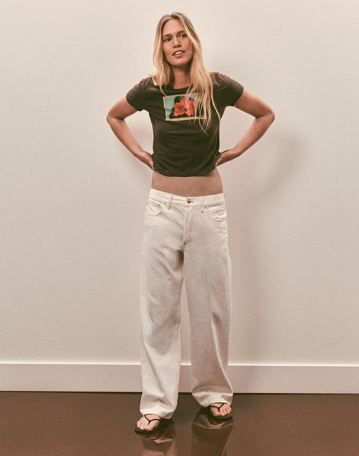 Madewell Low-Slung Baggy Jeans Vintage Canvas