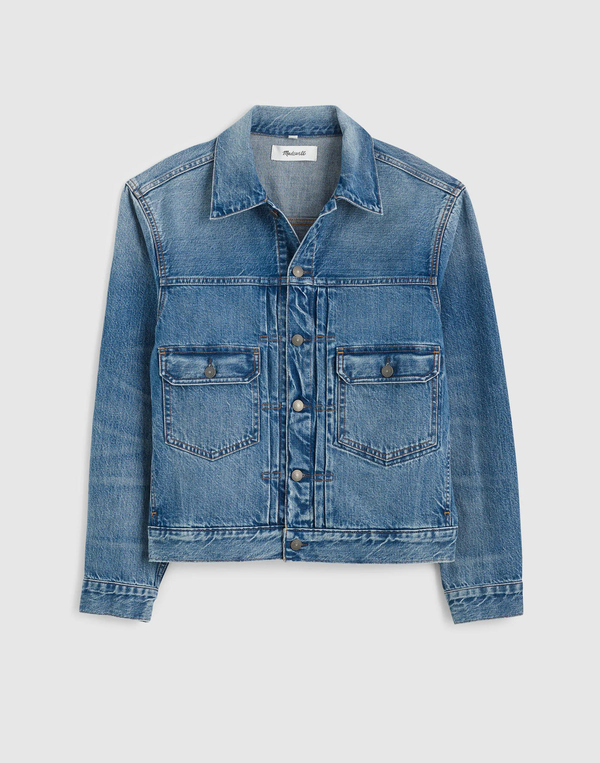 Madewell Denim Type 2 Trucker Jacket Carson Wash