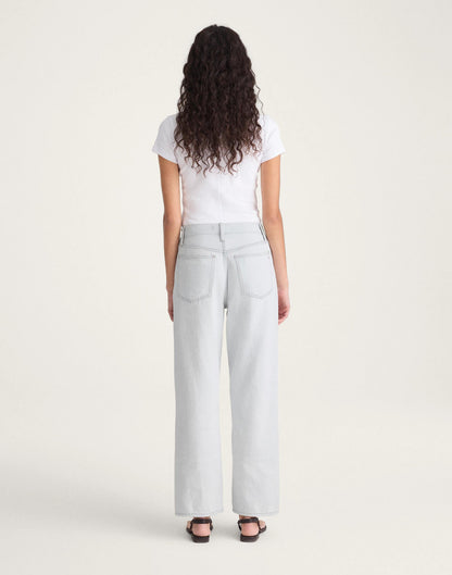 Madewell The Perfect Vintage Wide-Leg Crop Jean in Airy Denim Extracted Sky Wash