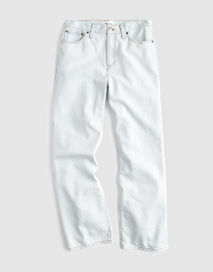 Madewell The Perfect Vintage Wide-Leg Crop Jean in Airy Denim Extracted Sky Wash