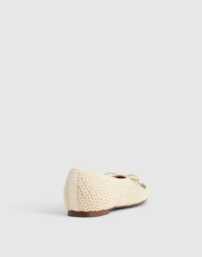 Madewell The Hester Flat Vintage Ivory