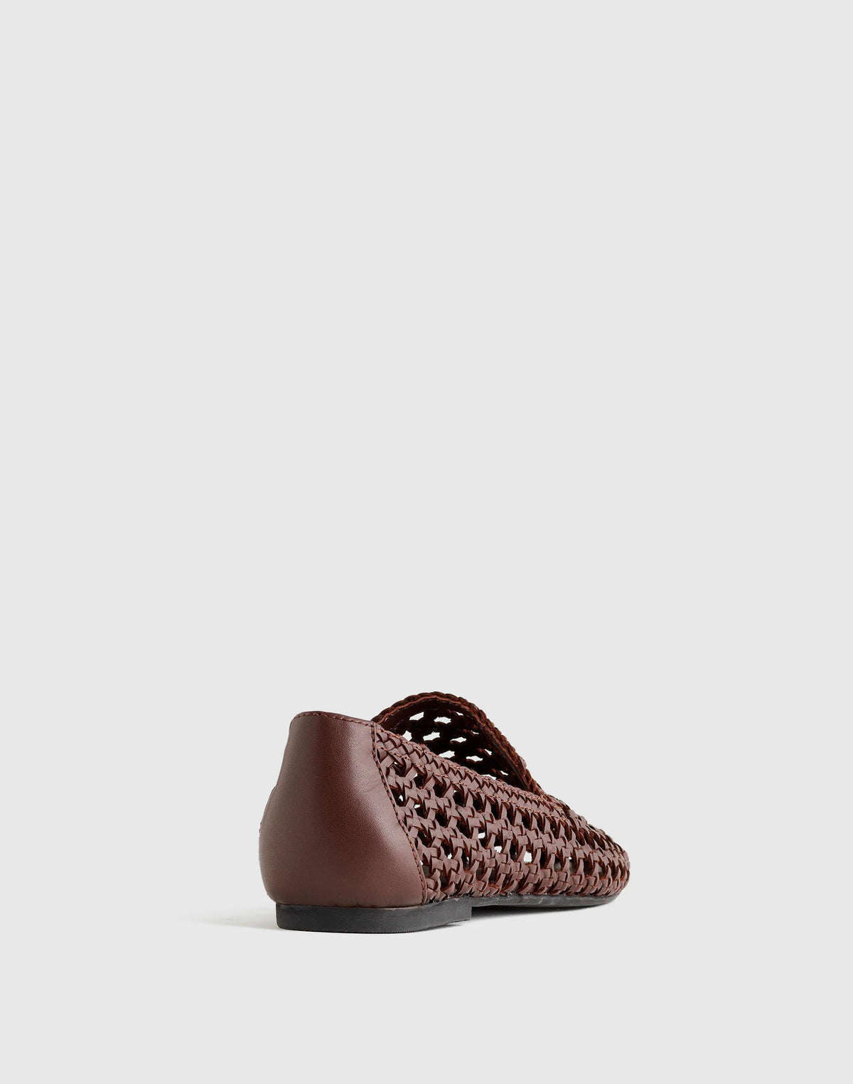Madewell The Dolli Glove Loafer Cherry Wood