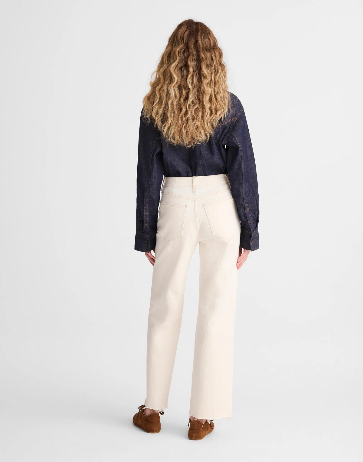 Madewell The Tall Perfect Vintage Wide-Leg Crop Jean Vintage Canvas