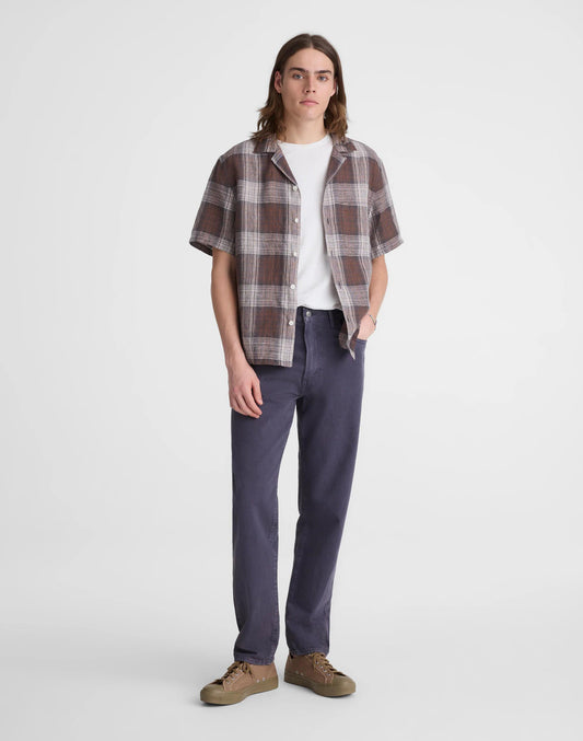 Madewell Relaxed Taper Jeans in Summerweight Denim Industrial Blue