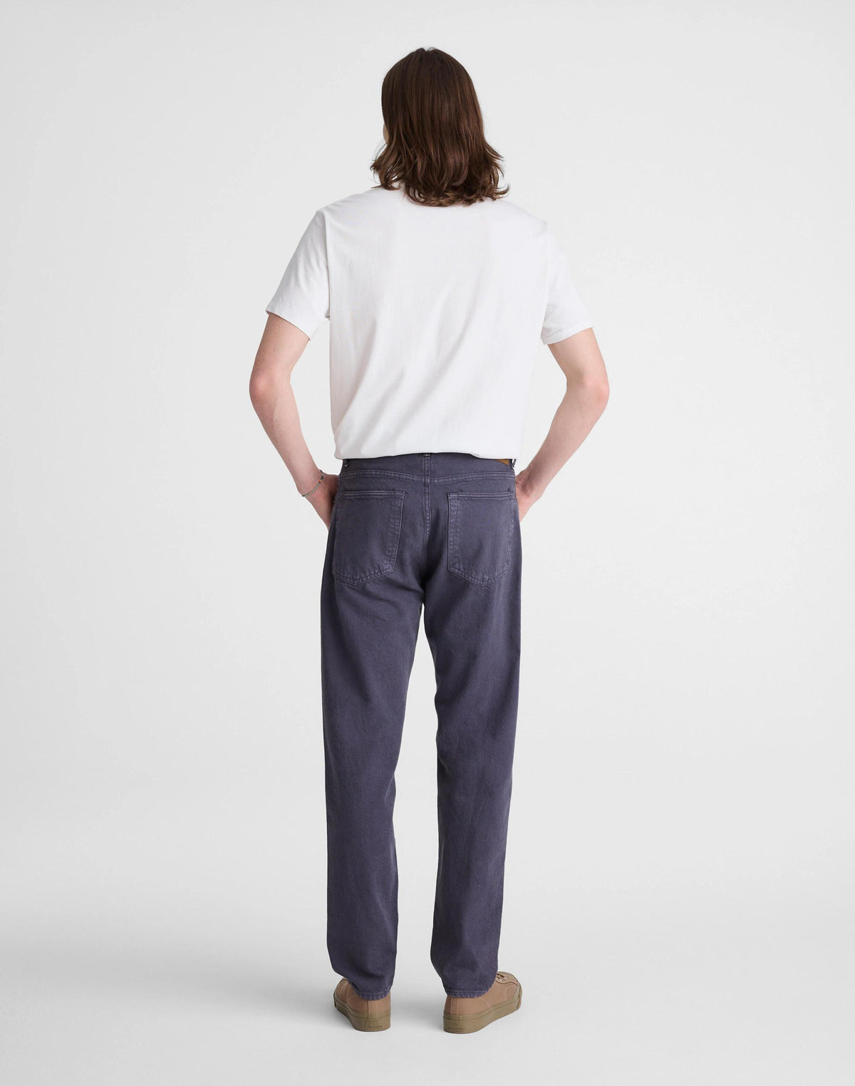 Madewell Relaxed Taper Jeans in Summerweight Denim Industrial Blue