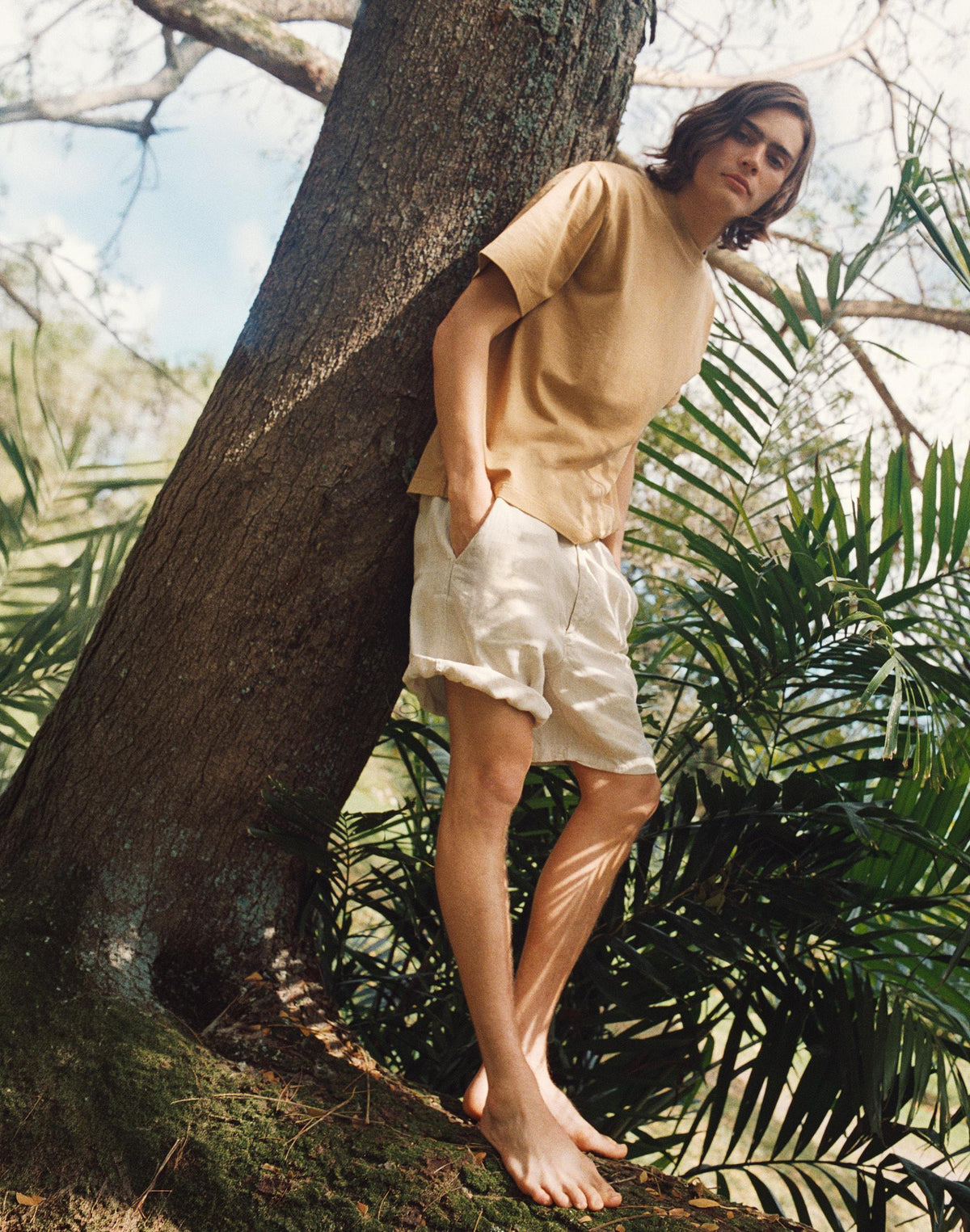 Madewell The Vintage Tee Golden Khaki