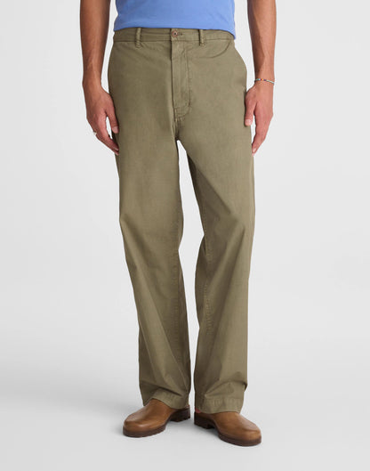 Madewell Utility Pant in Poplin Olive