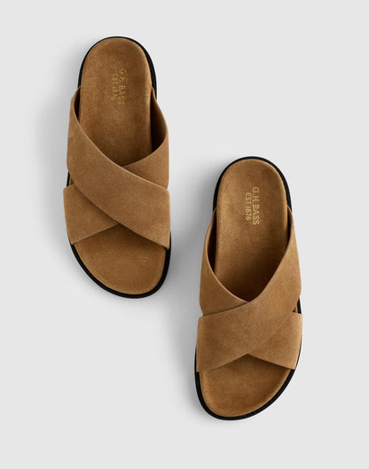 Madewell G.H.BASS Charleswood Sandals Hazelnut