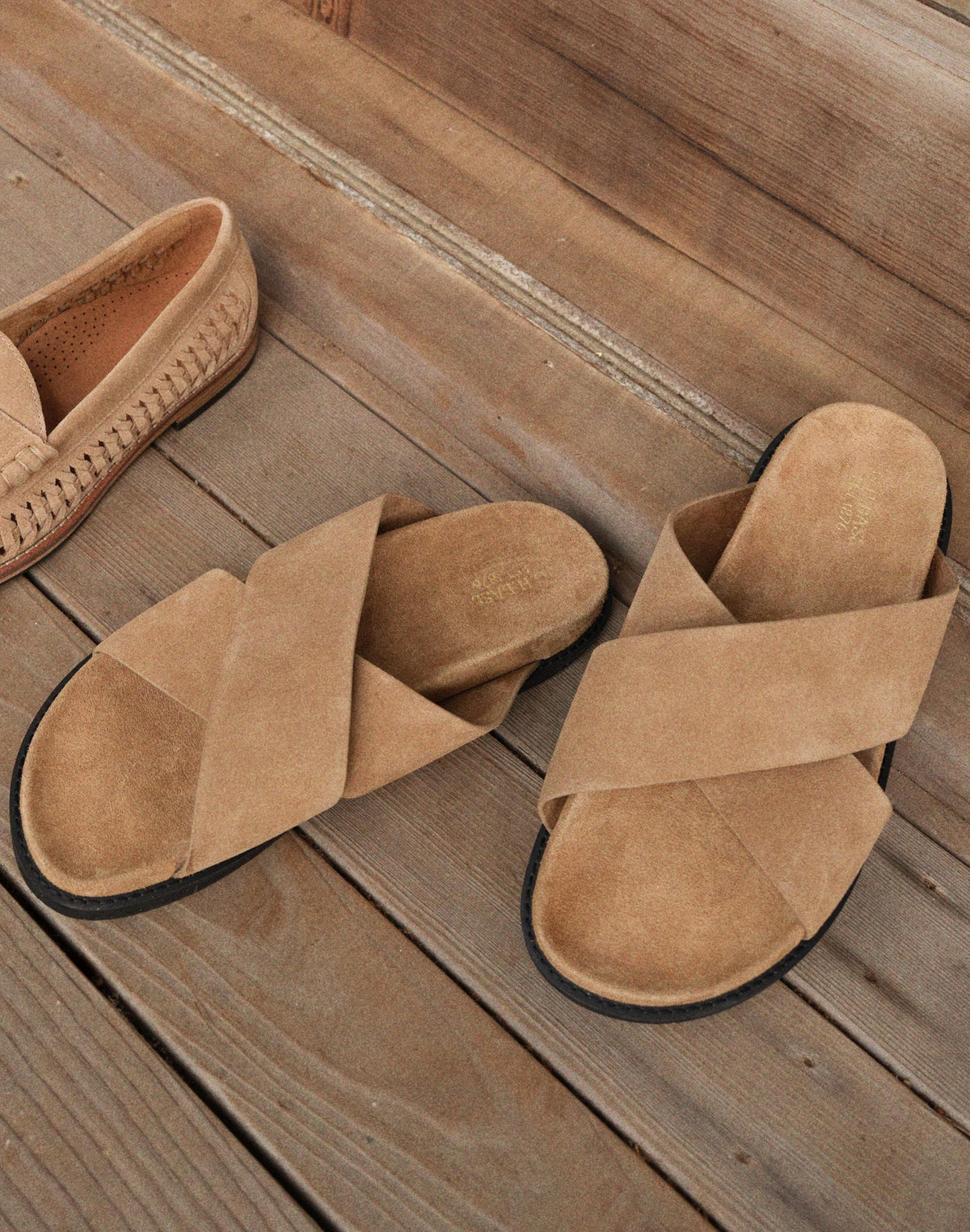 Madewell G.H.BASS Charleswood Sandals Hazelnut