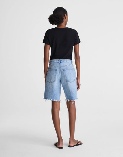 Madewell The Essex Long Baggy Short Londe Wash