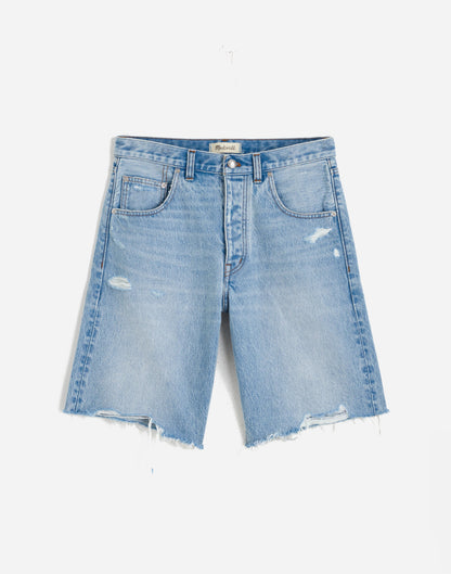 Madewell The Essex Long Baggy Short Londe Wash