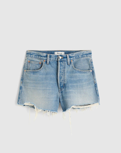 Madewell The Essex Baggy Short Faded Horizon Wash