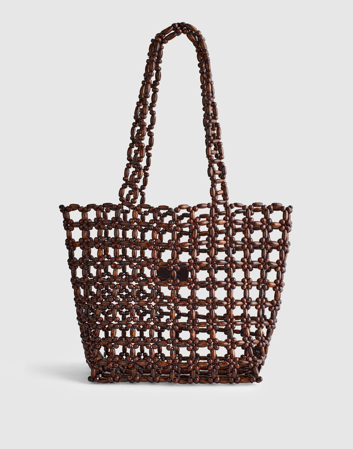 Madewell Beaded Tote Stained Bead Multi