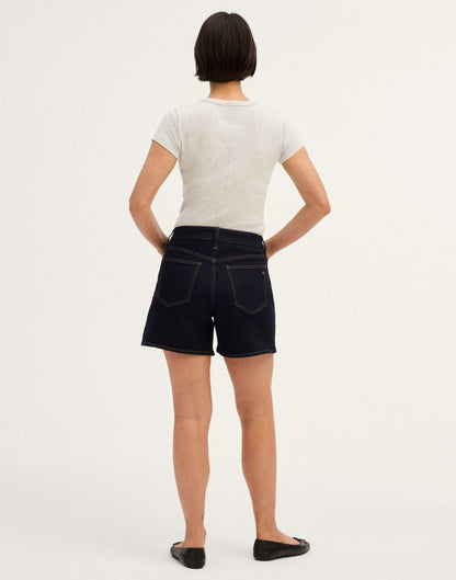 Madewell The Curvy Perfect Vintage Mid-Length Short Rinse Wash