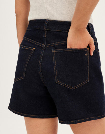 Madewell The Curvy Perfect Vintage Mid-Length Short Rinse Wash