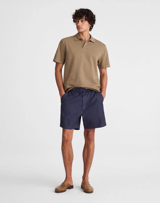 Madewell Pull-On Short in Poplin Ink