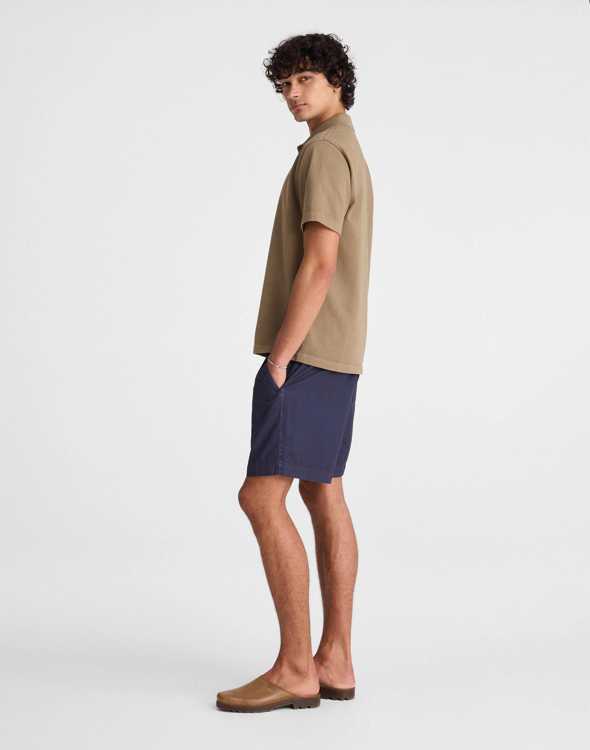 Madewell Pull-On Short in Poplin Ink