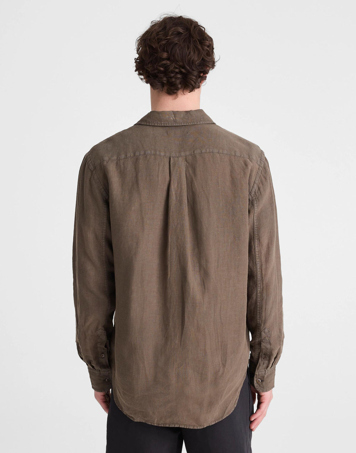 Madewell Button-Up Shirt in Linen Capers