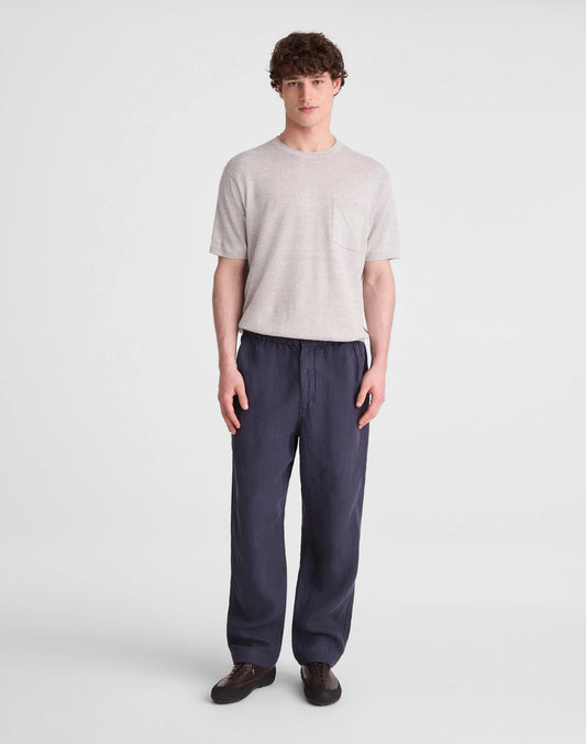 Madewell Pull-On Pant in Linen Ink