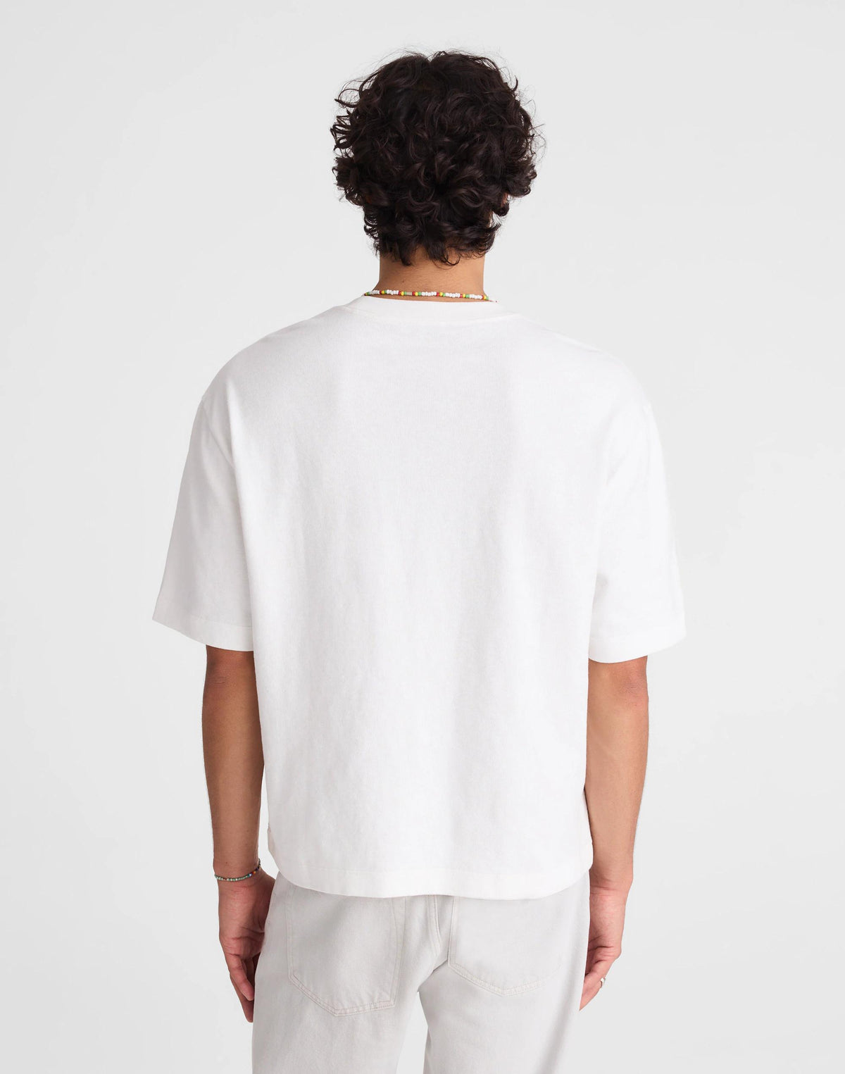 Madewell Boxy Pocket Tee in Weekend Slub Soft White