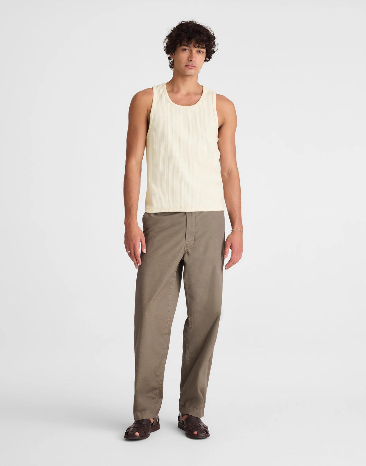 Madewell Textured Tank Bright Ivory