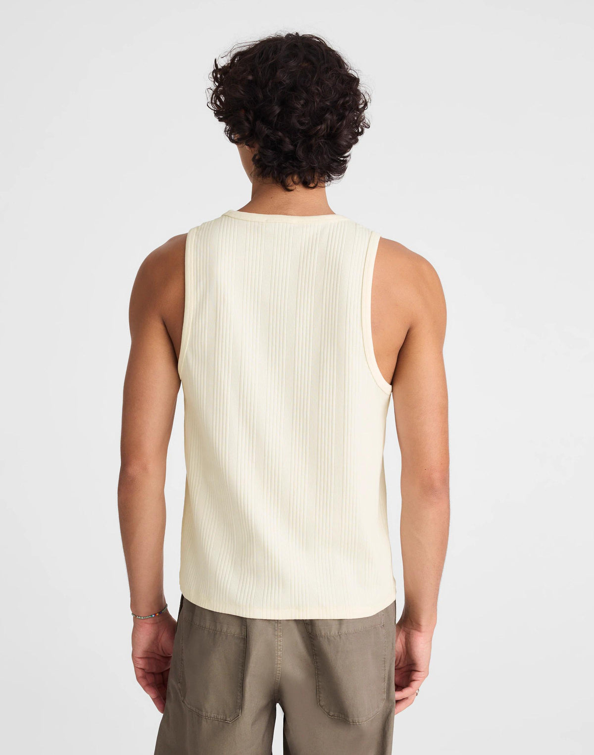 Madewell Textured Tank Bright Ivory