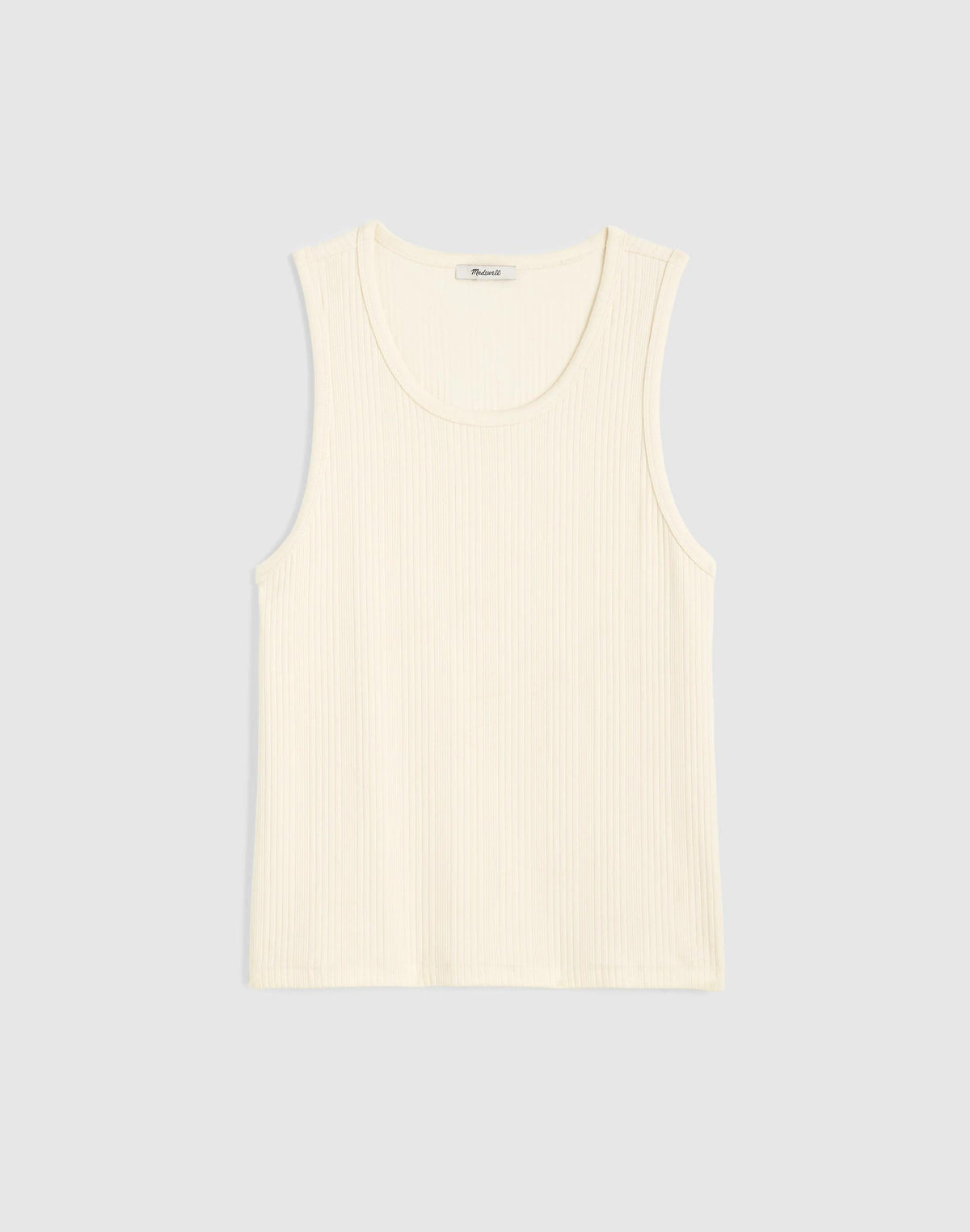 Madewell Textured Tank Bright Ivory