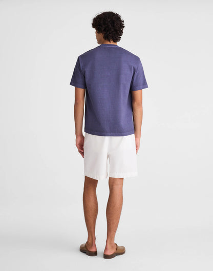 Madewell Pleated Chino Shorts in Uniform Twill Soft White