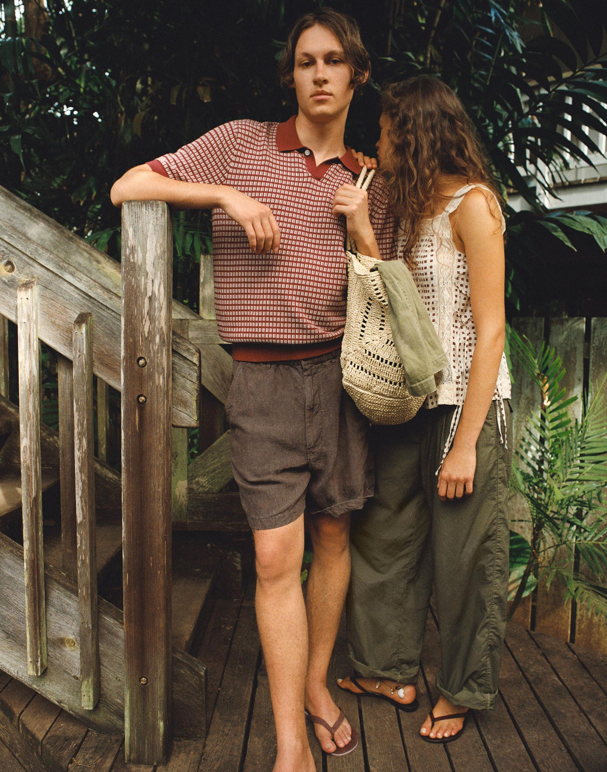 Madewell Pull-On Shorts in Linen Chocolate