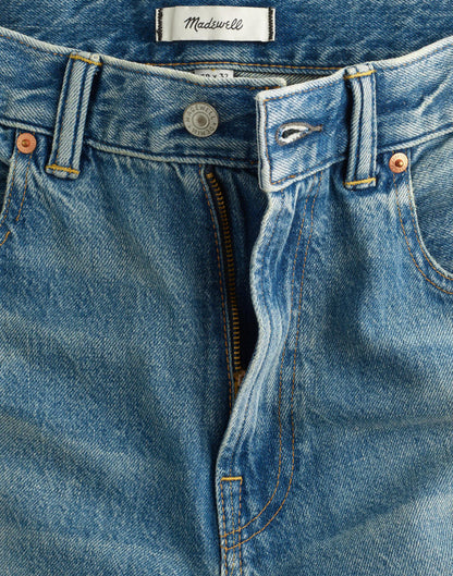Madewell The 1991 Loose Straight Jean in Summerweight Denim Ledgewood Wash