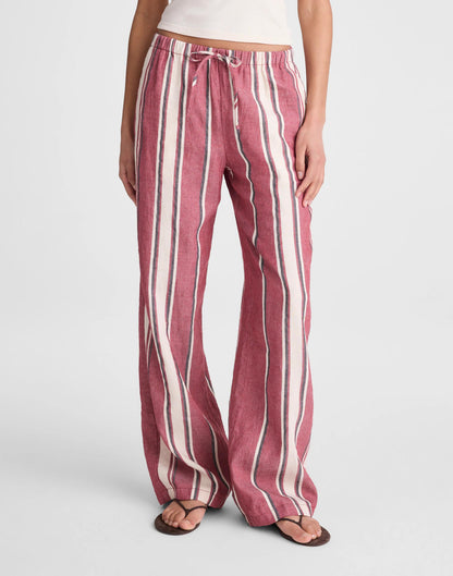 Madewell Pull-On Pants Red Currant