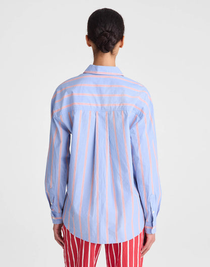 Madewell The Easy Shirt in Poplin Calm Blue