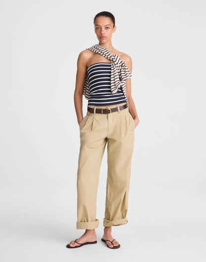 Madewell Knit Tube Top Navy