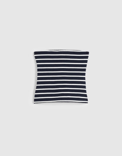 Madewell Knit Tube Top Navy